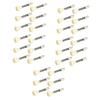 Housoutil 30pcs Spring-Loaded Plunger Pin Latches for Crib Pet Cage Doors Easy Install Fastening Fittings Replacement for Crib Latch view 1