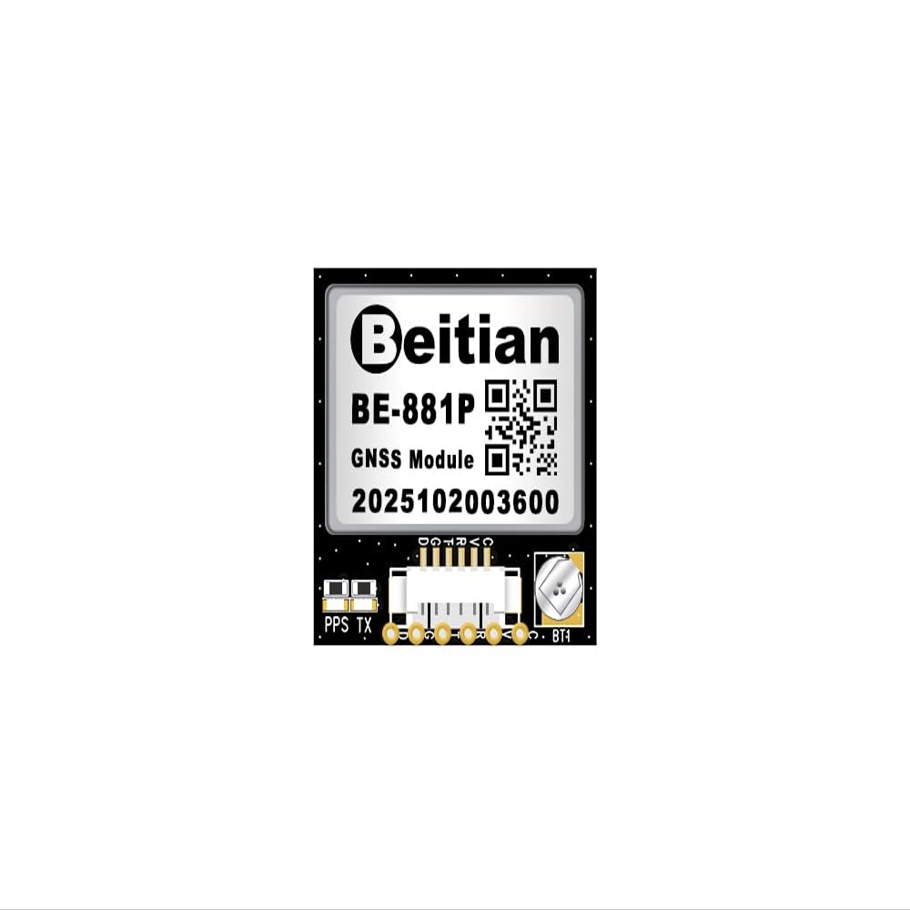 Beitian 10th Generation Beidou GPS Positioning Module GNSS Compass Fixed-Wing FPV Racing Drone BE Series (BE-881P)