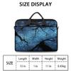 Beautiful Night Sky Trees Laptop Shoulder Messenger Bag Waterproof Laptop Briefcase with Handle and Padded Strap Case Sleeve for 13 13.3 14 15.6 Inch Laptop Case view 2