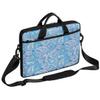 Blue Paisley Pattern Laptop Shoulder Messenger Bag Waterproof Laptop Briefcase with Handle and Padded Strap Case Sleeve for 13 13.3 14 15.6 Inch Laptop Case view 1
