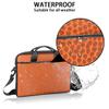Basketball Texture Laptop Shoulder Messenger Bag Waterproof Laptop Briefcase with Handle and Padded Strap Case Sleeve for 13 13.3 14 15.6 Inch Laptop Case view 3