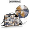 Abstract Floral Laptop Shoulder Messenger Bag Waterproof Laptop Briefcase with Handle and Padded Strap Case Sleeve for 13 13.3 14 15.6 Inch Laptop Case view 3