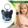 Cute Waterproof Holder Keychain for Air Tag Dog Collar Tracker,Protective Cover for Airtag Key Chain (French Bulldog) view 4