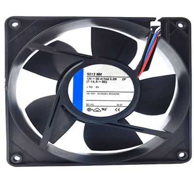 12V 5212NM 417mA 5.0W 12738 Cooling Fan 2-Wire