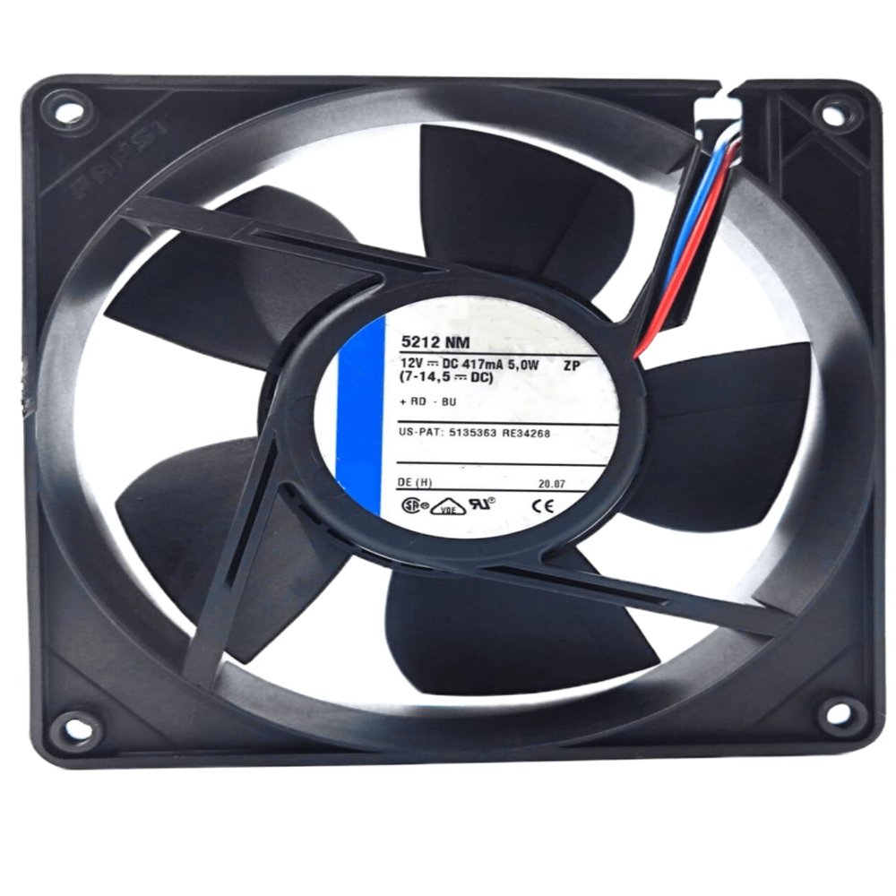 12V 5212NM 417mA 5.0W 12738 Cooling Fan 2-Wire