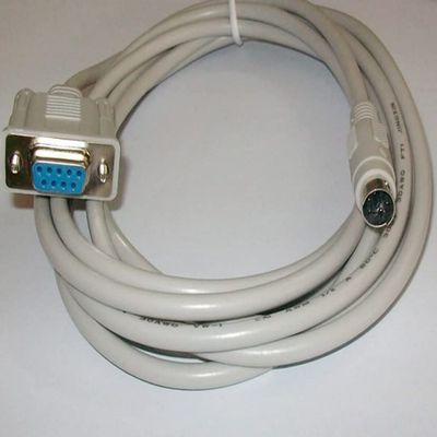 GOT2000-FX(RS232 Type) for GT2310, GT2308, GS2107, GS2110 Touch Screen Connection FX Series PLC Communication line Light Gray (3m)
