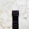 NICKSTON Germany Symbols Engraved Band Compatible with Garmin Fenix 7X Solar Sapphire 6X Pro 5X Plus Fenix 3 Descent Mk1 Mk2 Mk2i Black Stainless Steel Strap B-DES-A26 (9.5" (241mm) Wrist Size) view 4