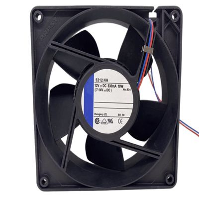 12V 5212NH 830mA 10W 12738 Cooling Fan 2-Wire