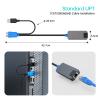 MT-VIKI 4 Pack USB HDMI to RJ45 Dongle, Work for MT-VIKI CAT6 KVM Switch (1708MS-IP/1708MS) Extend Distances up to 230ft/70m from KVM Console to Servers view 3