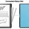 Case for Kindle Scribe (10.2", 1th Generation, 2022 Release) with Hand Strap, Hard PC Smart Case with Auto Wake/Sleep Function with Pen Holder for Kindle Scribe 10.2 inch (Light Blue) view 4