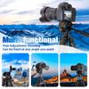 Camera Tripod, 74" DSLR Camera Tripod with 2 QR Plates for Sony/Nikon/Canon, Lightweight Video Tripod Stand for Travelling, Phone Tripod with Fluid Head/Phone Holder/Wireless Remote Max.Load 6kg view 3