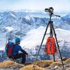 Camera Tripod, 74" DSLR Camera Tripod with 2 QR Plates for Sony/Nikon/Canon, Lightweight Video Tripod Stand for Travelling, Phone Tripod with Fluid Head/Phone Holder/Wireless Remote Max.Load 6kg view 4