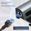Aluminum Alloy Docking Station TV Base Stand Hub Holder Dock USB C to RJ45 Ethernet 4K 60HZ HDMI Compatible with GPD Win 4/ASUS ROG Ally 7" view 2