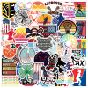 100 Pcs Lacrosse Stickers, Vinyl Waterproof Lacrosse Stickers for Water Bottles, Laptop, Notebook, Scrapbook, Luggage, Cell Phone, Helmet, Party Favors view 1