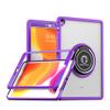 SGTD Case Cover Lightweight Case Compatible with iPad 10.2 inch2019/2020/2021,Rugged Military Grade Shockproof Case with 360 Swivel Stand TPU Back Cover Tablet Cover (Color : Purple) view 1