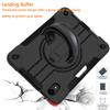 Case Cover Compatible with iPad Mini 6th Generation 2021 8.3 inch Case,Three-in-one Shatter-Resistant Shell,Protective Cover W Rotating Kickstand+Handle Drop-Proof, Dust-Proof Tablet Cover ( Color : B view 2
