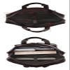 15.6inch Laptop Portfolio Shoulder Handbag Leather Crossbody Messenger Business Briefcase Large Satchel view 3