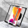 SGTD Case Cover Lightweight Case Compatible with iPad 10.2 inch2019/2020/2021,Rugged Military Grade Shockproof Case with 360 Swivel Stand TPU Back Cover Tablet Cover (Color : Vermelho) view 2