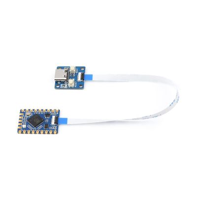 Coolwell RP2040-Tiny Development Board Based On RP2040 Dual Core Processor for Raspberry Pi Microcontroller Board USB Type-C Port with Adapter Board