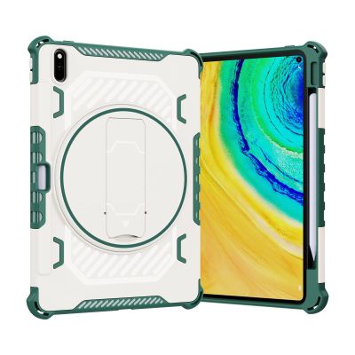 Case Cover Compatible with Huawei MatePad Pro 10.8 inch Tablet Case Compatible with Kids-Durable Lightweight Rugged Shockproof Protective Cover Drop-Proof [Kickstand]+[Shoulder Strap] Tablet Cover ( C
