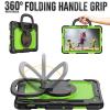 Case Cover Heavy Duty Shockproof TPU Case Compatible with Samsung Galaxy Tab S8 Plus X800/X806B/X806U/X806N2022 Kids Case,360 Degree Rotating Handle Stand Bracket W Screen Protector+Shoulder Strap T view 2