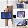 Case Cover Heavy Duty Shockproof TPU Case Compatible with Samsung Galaxy Tab A7 Lite 8.7 inch T220/T225 (2021) Kids Case,360 Degree Rotating Handle Stand Bracket W Screen Protector+Shoulder Strap Tabl view 4