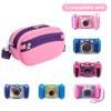 Beautyflier Kids Camera Case for VTech Kidizoom Duo/for Duo DX/for Duo Deluxe/for Twist/for Pix/for Pix Plus Crossbody Camera Bag for Kids with Adjustable Detachable Strap (Camera Not Included) view 2