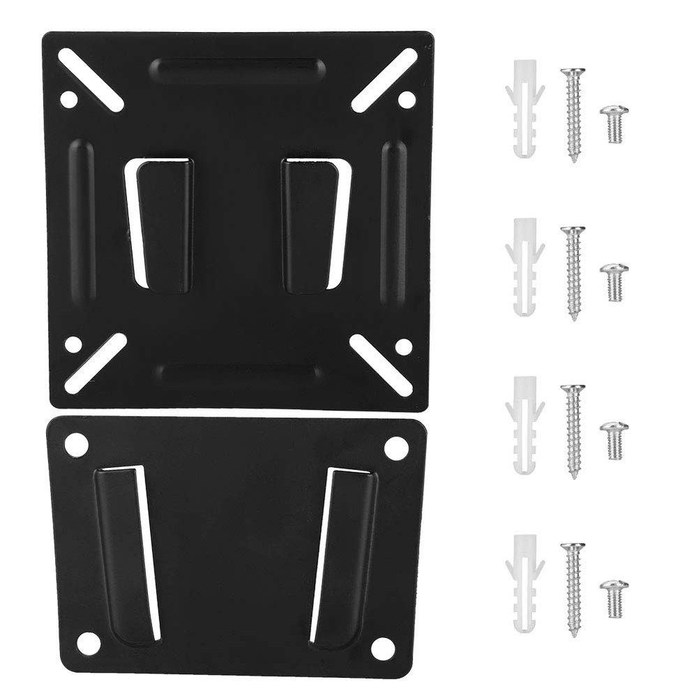 BORDSTRACT TV Wall Mount, 14-32 Inch LCD TV Wall Mount Bracket, Heavy Load Support, Easy Install, Wide Compatibility