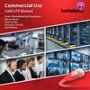 InstallerParts CAT6 Cable UTP Booted [Red] - [10 FT] - [10 Pack] - Professional Series - 10Gbps, Cat6 Patch Cable, Cat 6 Patch Cable, Cat6 Ethernet Cable, Network Cable, Internet Cable view 4