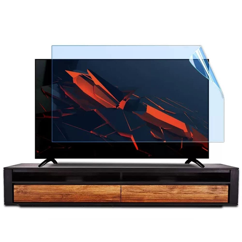 REKOON Anti Glare tv Screen Film TV Screen Protective Film Children's Anti-Smash Explosion-Proof Screen Film Home TV Anti-Blue Light Protective Film(Color:65" 1440 * 809mm)
