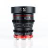 Meike 25mm T2.2 Large Aperture Manual Focus Low Distortion APS-C S35 Format 6K Mini Prime Cine Lens Compatible with Canon RF Mount Cameras EOS R RP R5 R6 R7 R10 R50 C70 Komodo view 2