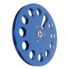 Takeup Reel, 1/4 7 Inch Empty Take Up Reel to Reel Small Hub Open Reel Sound Tape Takeup Reel with 11 Holes, Universal Aluminum Alloy Empty Tape Reel (Blue) view 1