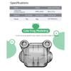 Syrisora Cartoon Frog Gimbal Camera Lens Cover Gimbal Guard Protector Camera Clip Mount Cap Compatible for DJI Mini 3 Pro view 3