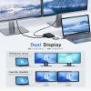 Cable Matters 8-in-1 Portable 40Gbps USB4 Hub (USB 4 Dock) Dual DisplayPort 4K@60Hz, Single DP 4K@240Hz/8K@60Hz, 100W PD, Gigabit Ethernet, Limited macOS Display Support, Thunderbolt 4 Compatible view 4