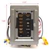 Lund Boat Fuse Block Panel 2355974 | Gray Plastic 14 Slot 7 5/8 x 5 1/2 Inch view 4