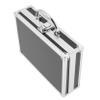 COLLBATH Aluminum Tool Storage Box with Handle Large Capacity Portable Organizer Case Multifunctional Makeup Briefcase for Home Office Travel 9.05X6.49X2.36 Inch view 1