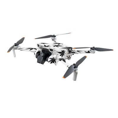 MightySkins Skin Compatible with DJI Mini 3 - Pot Leaves Black | Protective, Durable, and Unique Vinyl Decal wrap Cover | Easy to Apply | Made in The USA