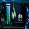 LINKUP - 30cm 24 Pin (20+4) Motherboard PSU Cable Extension 18AWG Oxygen Free Copper (OFC) Teflon Jacket Custom Mod PC w/Combs | Single Pack | 300mm - Green view 4