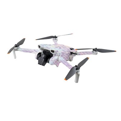 MightySkins Carbon Fiber Skin Compatible with DJI Mini 3 - Pastel Mary | Protective, Durable Textured Carbon Fiber Finish | Easy to Apply | Made in The USA