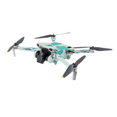 MightySkins Carbon Fiber Skin Compatible with DJI Mini 3 - Awesome Alpacas | Protective, Durable Textured Carbon Fiber Finish | Easy to Apply