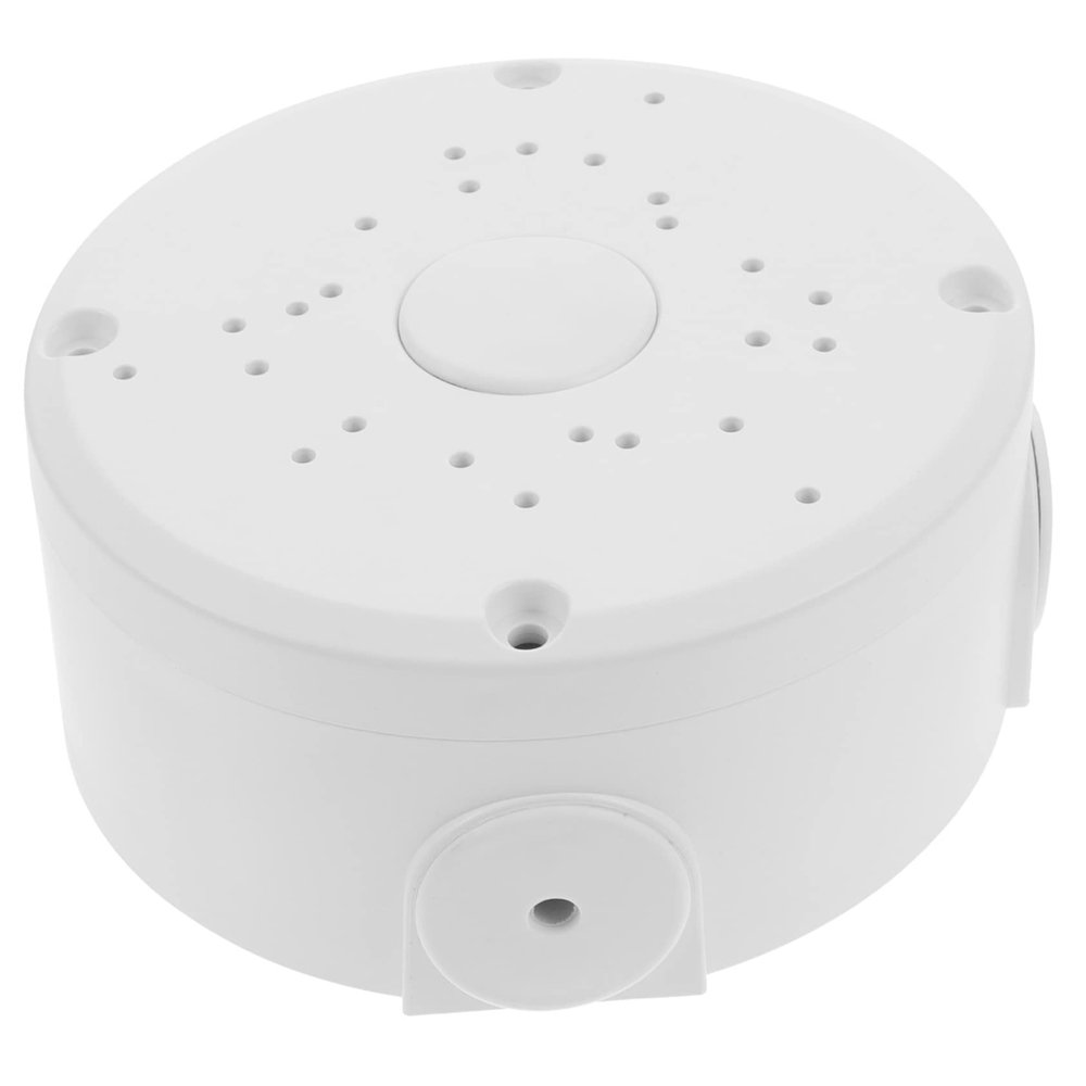 FOMIYES Box Bracket Security Outdoor Junction Ceiling Safety Base Large Holder Cover Weatherproof Extension Mount Cable Wire Electric Wall Indoor Camera Case Connection Round Metal
