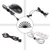 FABROK 2 Pack Cable Management Box, Cord Organizer Box with 20 Cable Ties, Power Strip Storage to Hide Charger Adapter Power Cord Charging Station White (Small+Large) view 4