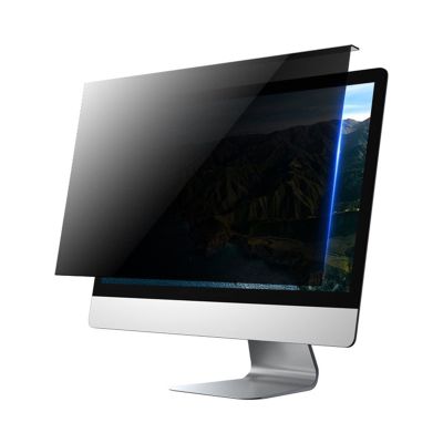 BESTORI Privacy Screen Filter for 18.5 Inches Diagonal LED PC Monitor Anti Glare Anti Blue Light Screen Protector Panel Widescreen Frame Hanging Type Eye Protection Sleep Better