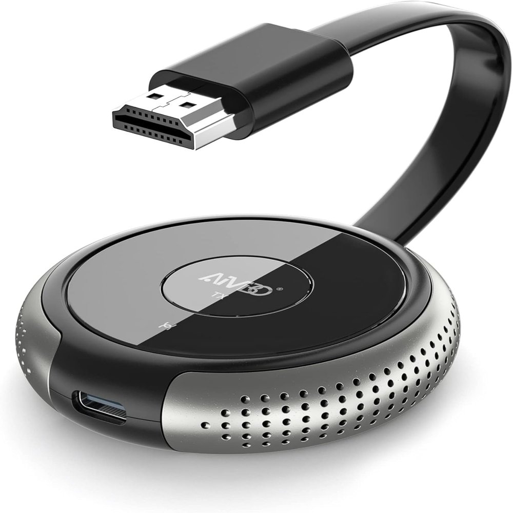 TIMBOOTECH HDMI Wireless Transmitter 165FT 50M Gray - 1 Receiver Can be Paired with 8 Transmitters - Switch by One Click - Also Compatible with Other Brands Wireless HDMI Receiver