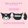 iFace Kuromi and Baku Beaded Charm Wrist Strap + Kuromi Figure AirPods Pro 2 Case with Carabiner view 4