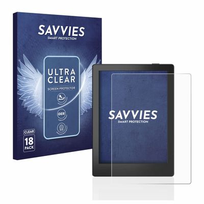 savvies Screen Protector compatible with Onyx Boox Poke 5 Protection Film Clear 18-Pack