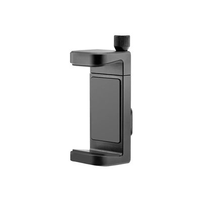 FEICHAO Universal Phone Cage Rig Handheld Grip 1/4 Thread Cold Shoe Mount for Flash Light Tripod Photography (Charging Treasure Clip)