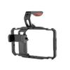 FEICHAO Universal Phone Cage Rig Handheld Grip 1/4 Thread Cold Shoe Mount for Flash Light Tripod Photography (Charging Treasure Clip) view 3