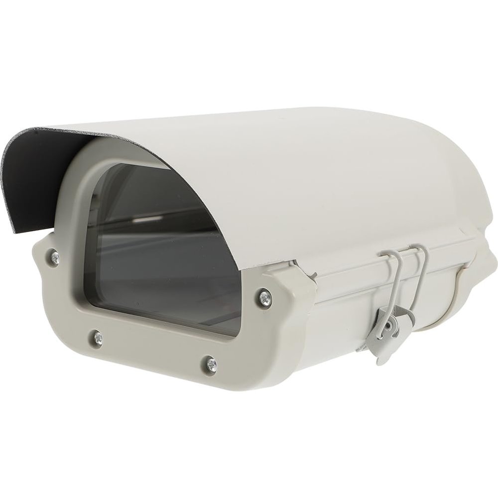 OSALADI Security Camera Rain Cover Waterproof Dustproof Shield with Aluminum Alloy Housing for Outdoor Weather Protection 11.4X5.5X4 Inches