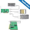 PCIe 4.0 x16 to Dual SFF-8654 Adapter Card for U.2 NVMe SSD, SlimSAS 8i Interface, with Full-Height and Low-Profile Bracket, Requires Bifurcation Support view 4